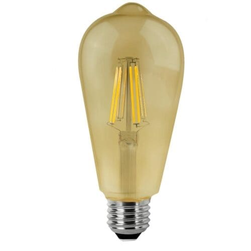 LÂMPADA LED PERA VINTAGE FILAMENTO MATEL E27 4W