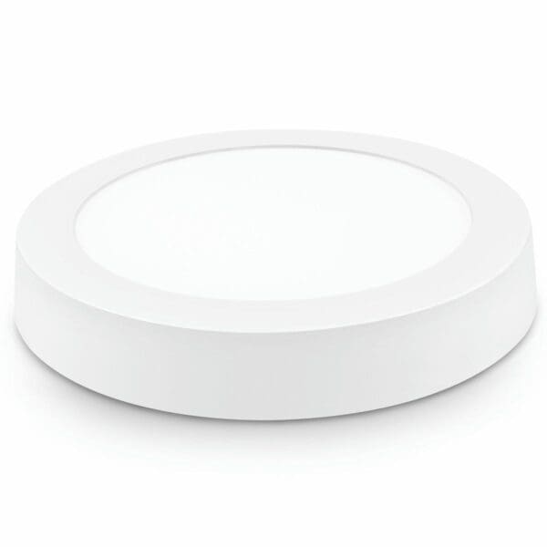 DOWNLIGHT LED SUPERFÍCIE REDONDO BRANCO MATEL 24W FRIA