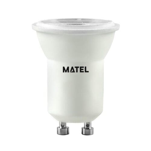 LÂMPADA LED MATEL DICROICA GU10 3W QUENTE