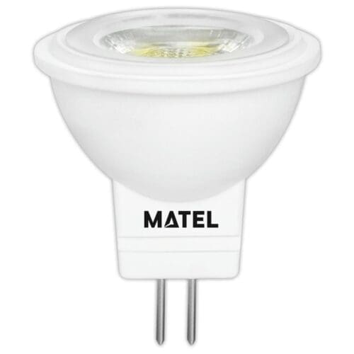 LÂMPADA LED DICROICA MATEL MR11 3W QUENTE