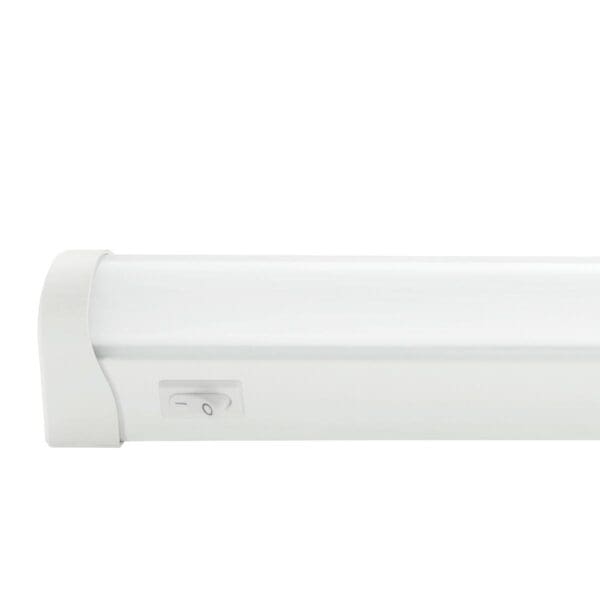 REGLETA TULIPA MATEL COM INTERRUPTOR 1 TUBO LED 60CM 9W