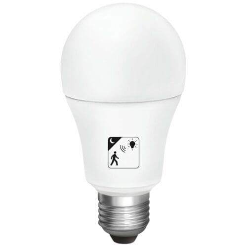 LÂMPADA LED MATEL CREPUSCULAR E MOVIMENTO E27 10W FRIA
