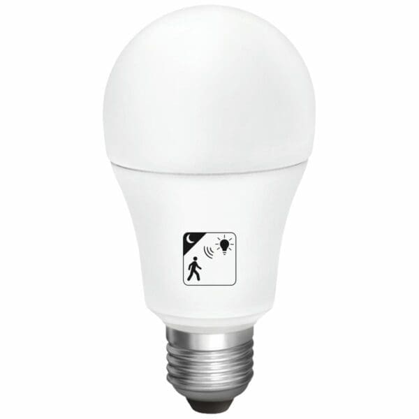 LÂMPADA LED MATEL CREPUSCULAR E MOVIMENTO E27 10W FRIA