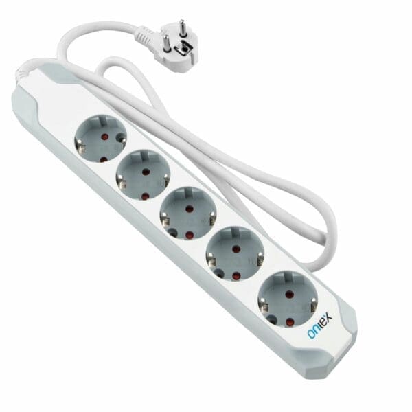 BASE ONLEX PRO 5 TOMADAS CABO 1,5 MTS