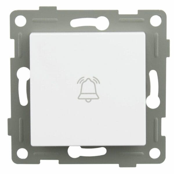 S-EMBUTIR PULSADOR CAMPAINHA ONLEX BRANCO 10A 250V