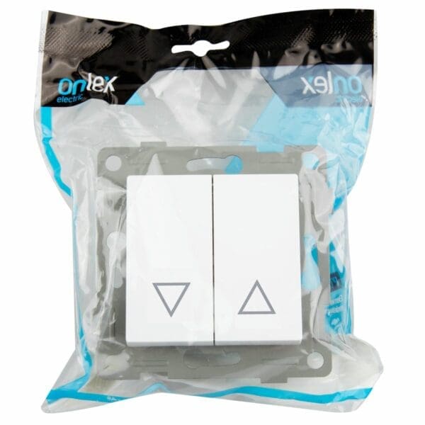 S-EMBUTIR INTERRUPTOR ESTORE ONLEX BRANCO 10A 250V - Image 2