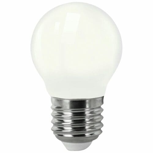 LÂMPADA LED FILAMENTO ESFÉRICA MATEL G45 E27 4W FRIA OPAL