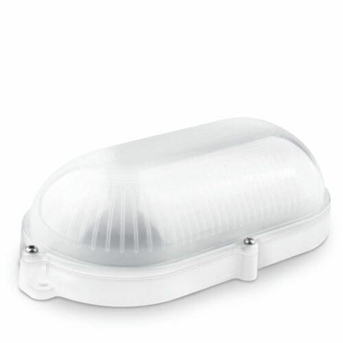 APLIQUE LED OVAL IP65 MATEL 9W BRANCO NEUTRA