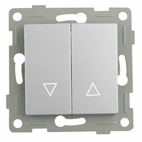 S-EMBUTIR INTERRUPTOR ESTORE TITÂNIO ONLEX 10A 250V