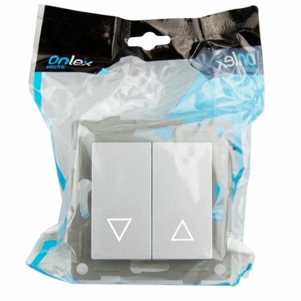 S-EMBUTIR INTERRUPTOR ESTORE TITÂNIO ONLEX 10A 250V - Image 2