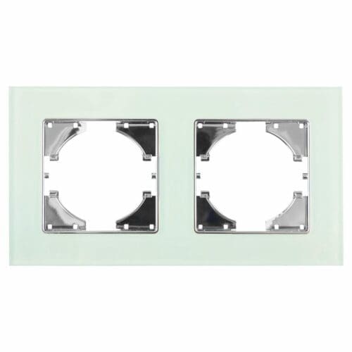 S-EMBUTIR MOLDURA CRISTAL NATURAL ONLEX 2 ELEMENTOS