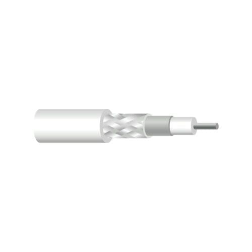 CABO COAXIAL TV/SAT BLINDADO BRANCO ONLEX ALUMÍNIO