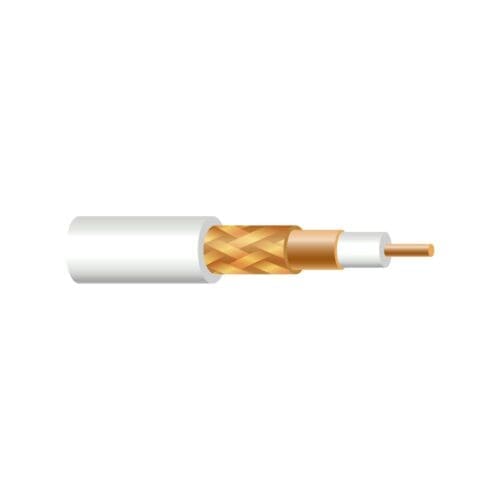 CABO COAXIAL TV/SAT BLINDADO BRANCO ONLEX 100% COBRE