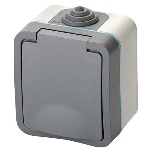 S-SUPERFÍCIE BASE DE TOMADA LUXE IP54 ONLEX