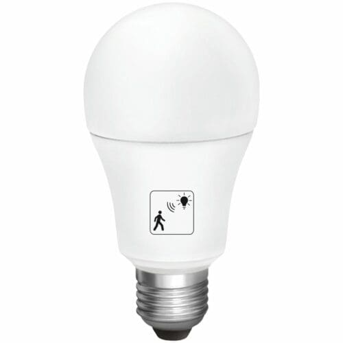 LÂMPADA LED MATEL SENSOR DE MOVIMENTO E27 10W NEUTRA
