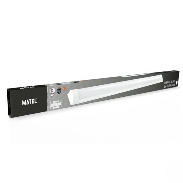 PAINEL LED ALUMÍNIO PLANO MATEL 18W 60CM FRIA - Image 2