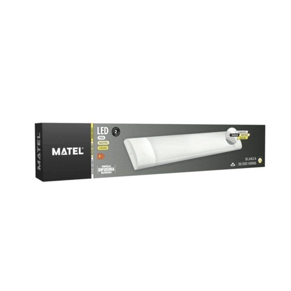 PAINEL LED ALUMÍNIO TRICOLOR MATEL 24W 60CM - Image 2