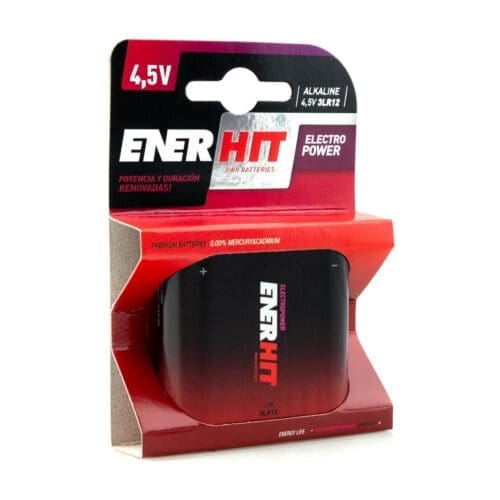PILHA ENERHIT ALCALINA 3LR12-4,5V BLISTER 1 UNIDADE