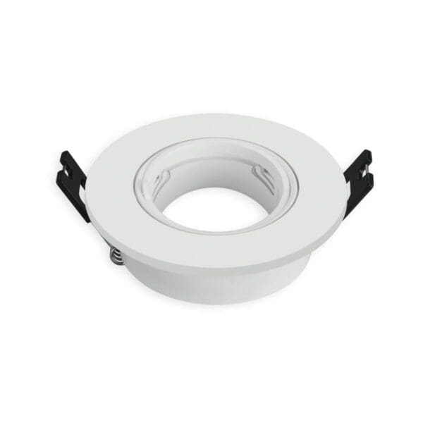 KIT ARO REDONDO MATEL BASCULANTE BRANCO 90MM