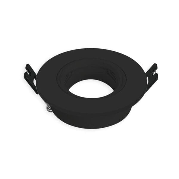 KIT ARO REDONDO MATEL BASCULANTE PRETO 90MM