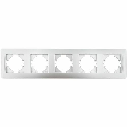 S-EMBUTIR MOLDURA TITÂNIO ONLEX HORIZONTAL 5 ELEMENTOS