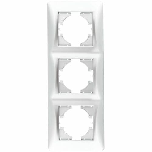 S-EMBUTIR MOLDURA TITÂNIO ONLEX VERTICAL 3 ELEMENTOS