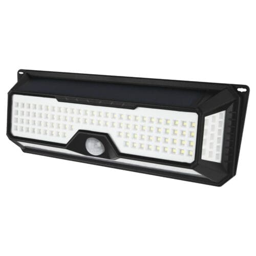 APLIQUE SOLAR LED KORPASS COM SENSOR 20W LUZ FRIA