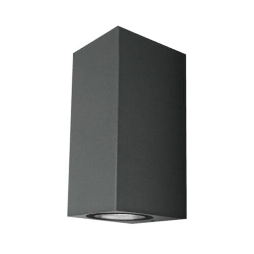APLIQUE LED LUXE EXTERIOR IP54 MATEL CUBOIDE 8W NEUTRA
