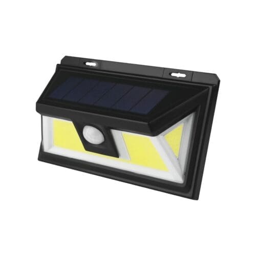 APLIQUE SOLAR LED COB KORPASS COM SENSOR 7W LUZ FRIA