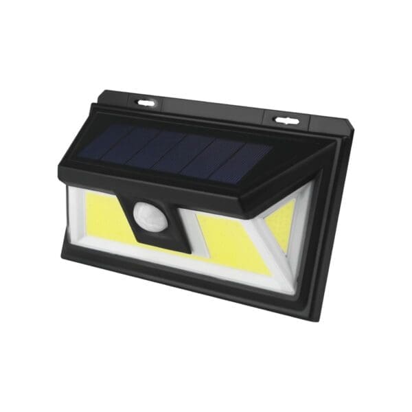 APLIQUE SOLAR LED COB KORPASS COM SENSOR 7W LUZ FRIA