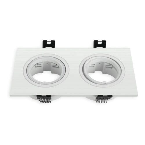 KIT ARO QUADRADO BASCULANTE MATEL BRANCO DUPLO