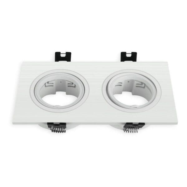 KIT ARO QUADRADO BASCULANTE MATEL BRANCO DUPLO