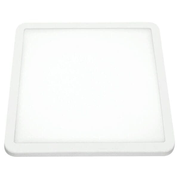DOWNLIGHT LED QUADRADO AJUSTÁVEL BRANCO MATEL 30W FRIA