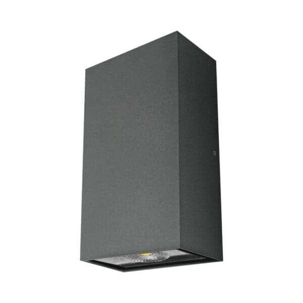 APLIQUE LED LUXE EXTERIOR IP54 MATEL RETANGULAR 6W FRIA