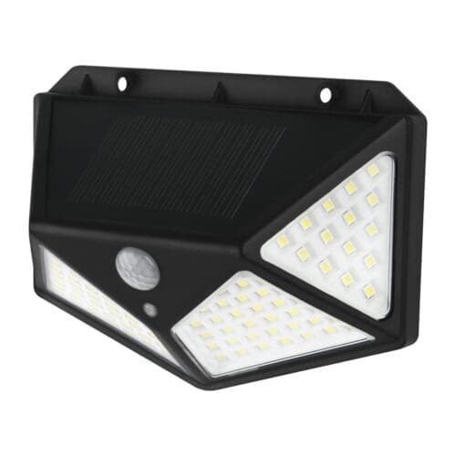 APLIQUE SOLAR LED KORPASS COM SENSOR 5W LUZ FRIA