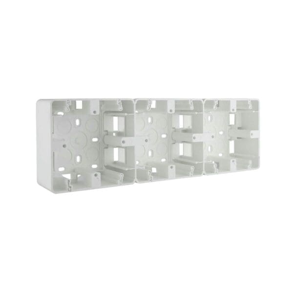 S-EMBUTIR BASE SUPERFÍCIE ONLEX 3 ELEMENTOS BRANCO - Image 2