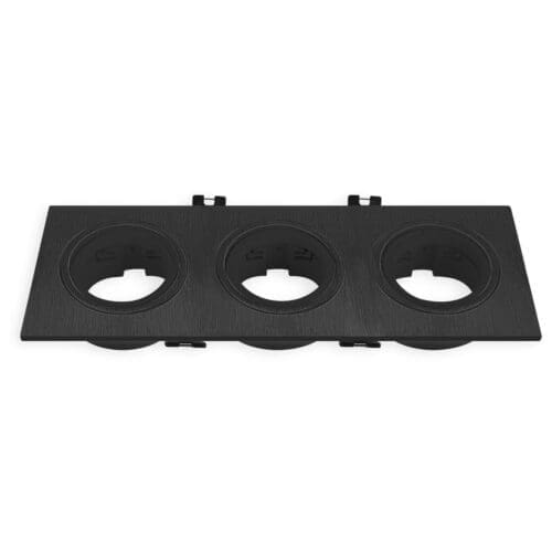 KIT ARO QUADRADO BASCULANTE MATEL PRETO TRIPLO