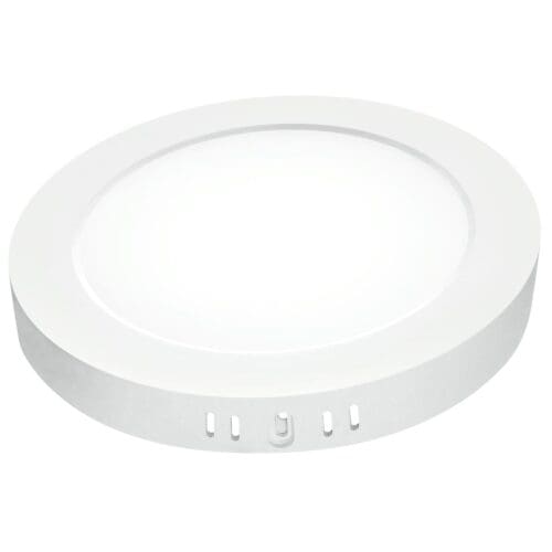 DOWNLIGHT LED PC SUPERFÍCIE REDONDO BRANCO MATEL 24W NEUTRO