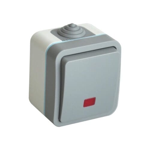 S-SUPERFÍCIE PULSADOR CAMPAINHA LUMINOSO LUXE IP54 ONLEX