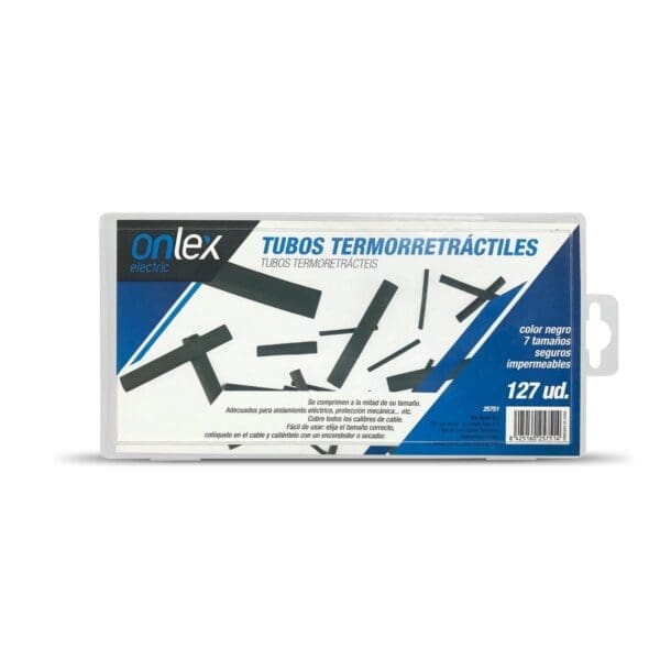 CONJUNTO 127 CAPAS TERMORRETRÁCTEIS ONLEX COR PRETA - Image 2