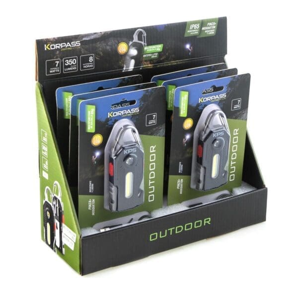 LANTERNA LED CHAVEIRO DE SEGURANÇA 7W COB - Image 2