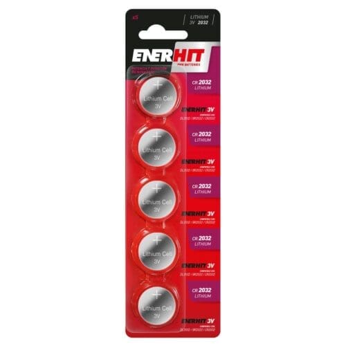 PILHA BOTÃO LÍTIO ENERHIT 3V CR-2032