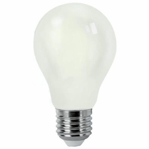 LÂMPADA LED FILAMENTO PADRÃO MATEL E27 A70 10W FRIA OPAL