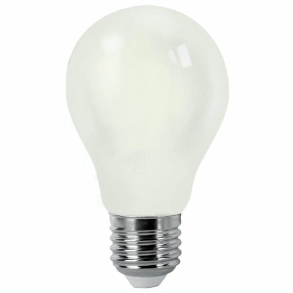LÂMPADA LED FILAMENTO PADRÃO MATEL E27 A70 10W FRIA OPAL