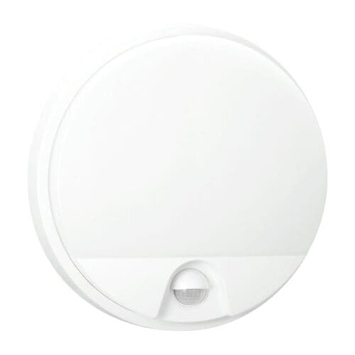 APLIQUE LED REDONDO MATEL SENSOR IP54 16W FRIA