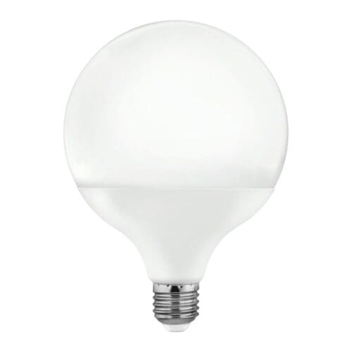 LÂMPADA LED GLOBO MATEL CHIP SAMSUNG G125 E27 FRIA 24W