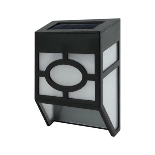 APLIQUE SOLAR LED LUZ GUIA KORPASS 1W (2 UNIDADES) FRIA