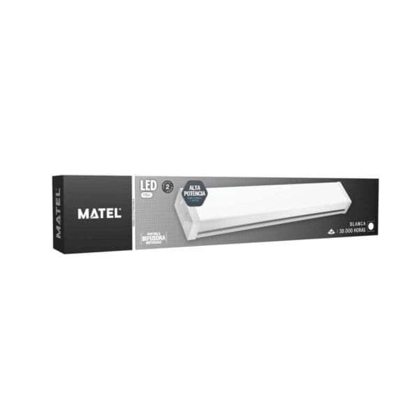 PAINEL LED ALTA POTÊNCIA MATEL LUZ FRIA 60W 1200MM - Image 2