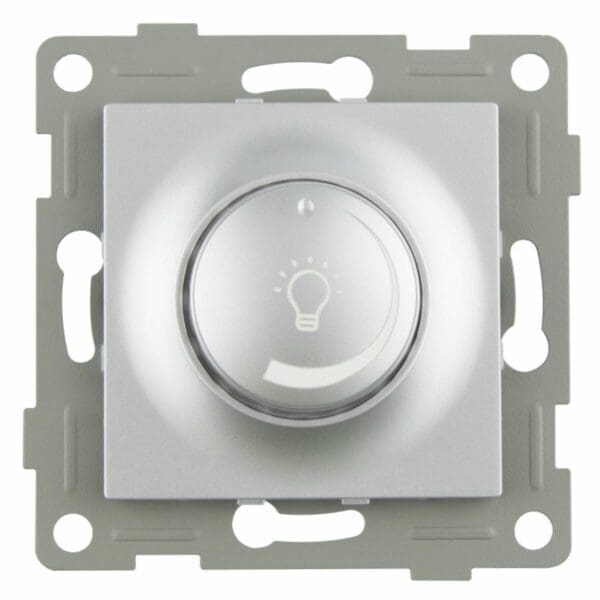S-EMBUTIR REGULADOR/INTERRUPTOR LED TITÂNIO 500W