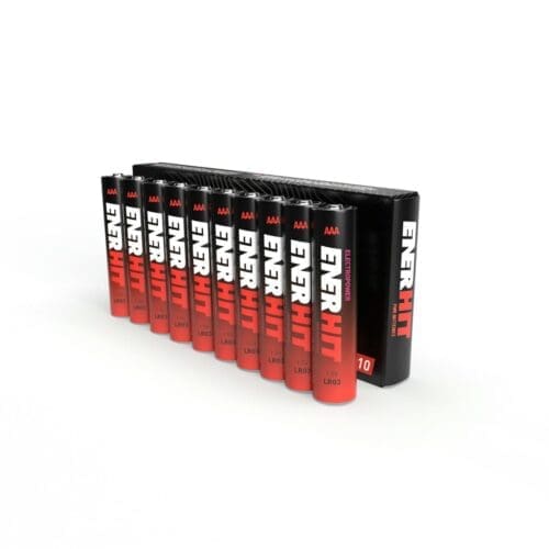 PILHA ENERHIT INDUSTRIAL LR03-AAA 10 UNIDADES